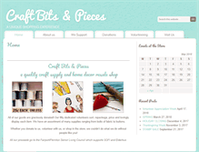 Tablet Screenshot of craftbitsandpieces.com